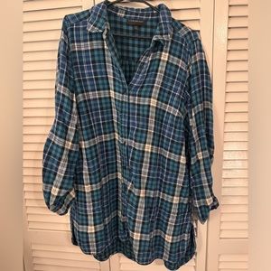 Lane Bryant Plaid Shirt